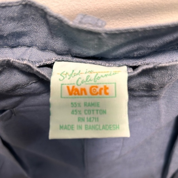VAN CORT BRAND VINTAGE SHORTS LARGE NEW NWT size 36 waist - Picture 5 of 5